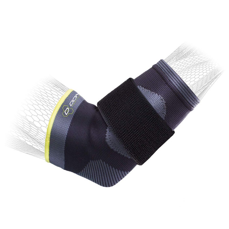 DonJoy Performance Deluxe Knit Elbow Sleeve with Compression Strap - Ideal for Golfer s Elbow, Tennis Elbow, and Elbow Tendonitis - Medium - Image 2